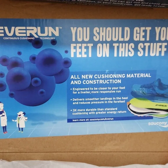 NEW Women’s Saucony Peregrine 7 Grey Berry Trail Hiking Shoes Sneakers Everun 10 - Picture 7 of 10